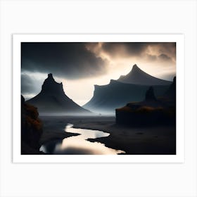 Iceland Landscape Photography Art Print