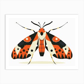 Moth Illustration 7 Art Print