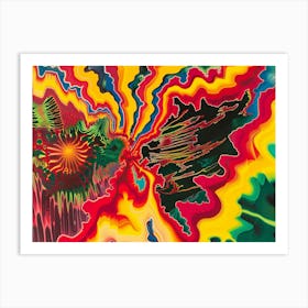 Psychedelic Painting 1 Art Print