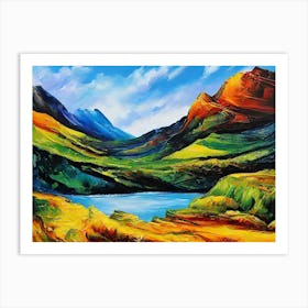 Scottish Landscape Art Print