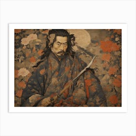 Samurai Warrior Art Print