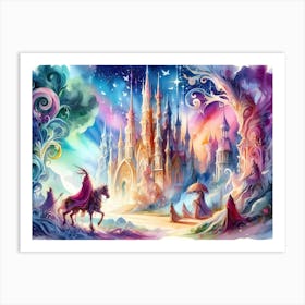 Fairytale Castle 3 Art Print