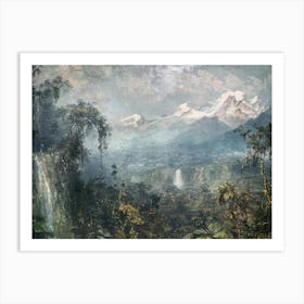 Ecuadorian Landscape 1 Art Print