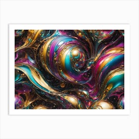 Abstract Painting 13 Art Print