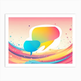 Abstract Abstract VECTOR ART Art Print