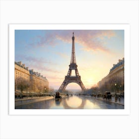 Eiffel Tower Art Print