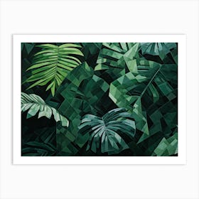 Tropical Jungle Art Print