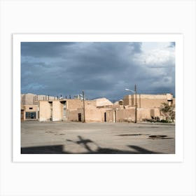 In The Streets Of Yazd Art Print