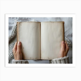 Blank Book (28) Art Print