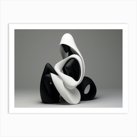 Abstract Sculpture 1 Art Print