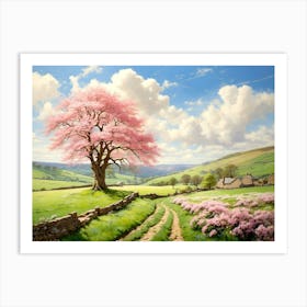 Springtime In The Yorkshire Art Print