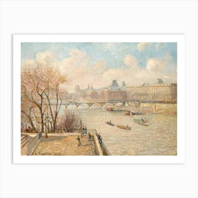 The Louvre From The Pont Neuf (1902), Camille Pissarro Art Print