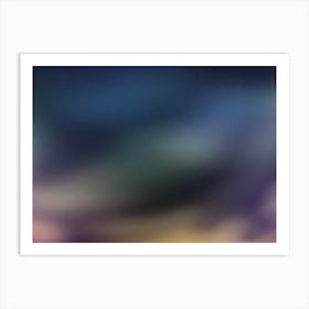 Abstract Borealis 3 Art Print