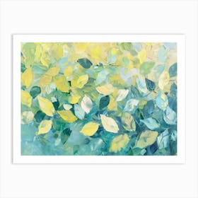 Yellow Leaves 4 Art Print