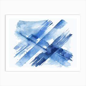 Abstract Watercolor Painting 62 Art Print