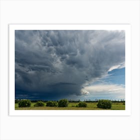 Stormy atmosphere Art Print