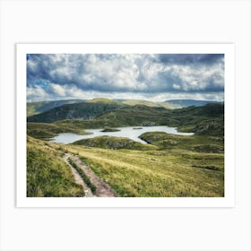 Angle Tarn Art Print