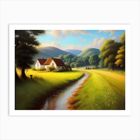 Country Road 9 Art Print