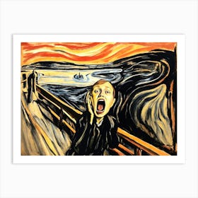 Scream Art Print