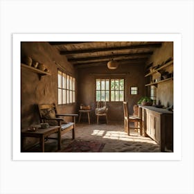 Adobe House 9 Art Print