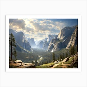 Yosemite Valley 2 Art Print