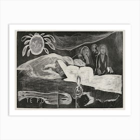 Te Po (The Night), From The Noa Noa Suite (1921), Paul Gauguin Art Print