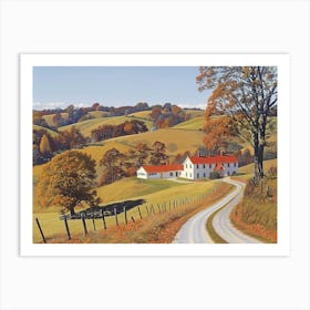 Country Road 1 Art Print