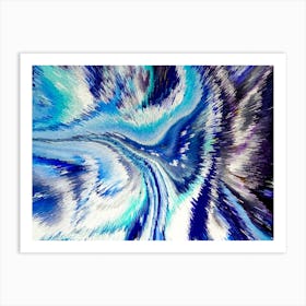 Acrylic Extruded Painting 453 Art Print