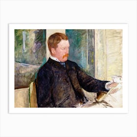 Alexander J. Cassatt (ca.1880), Mary Cassatt Art Print