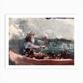 Adirondacks Guide (1892), Winslow Homer Art Print