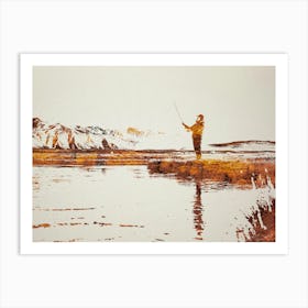 Angler Rust #2 Art Print