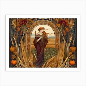 Pumpkin Patch 2 Art Print