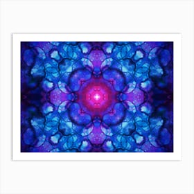 Modern Art Is A Purple Mystery Art Print