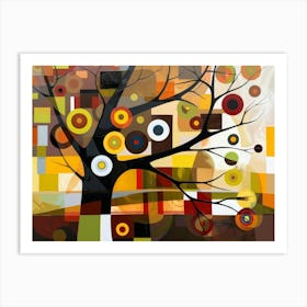 Abstract Tree 2 Art Print