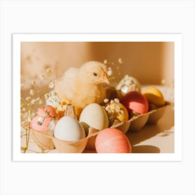 Easter Chick 3 Art Print