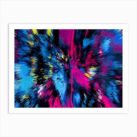 Acrylic Extruded Painting 215 Art Print