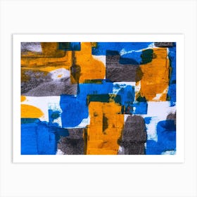 Abstract Painting 63 Art Print