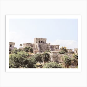 Mexican City Ruins Art Print