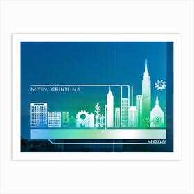 Cityscape 5 Art Print