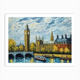 Big Ben In London Art Print