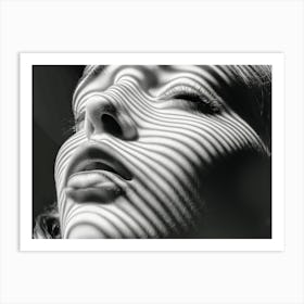 Woman'S Face Art Print