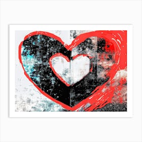 Heart Of Love 2 Art Print