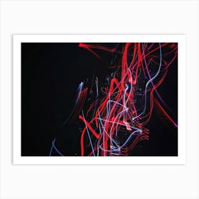 Abstract Light Painting 2 Art Print