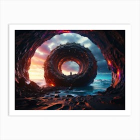 Standing at the Singularity Art Print