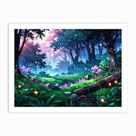 Forest 4 Art Print