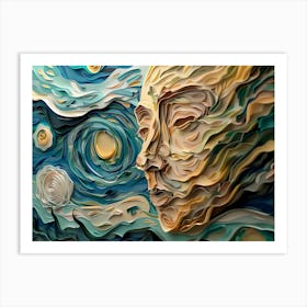 Starry Night 5 Art Print