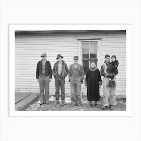 Part Of Family Of Charles H, Mitchell, Sixty Three Years Old, Mitchell Has Rented Farms In The Past But, Because Of Art Print