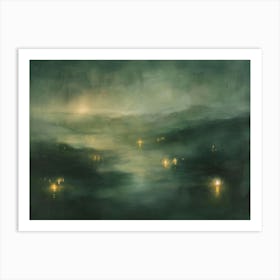 'Landscape' 4 Art Print