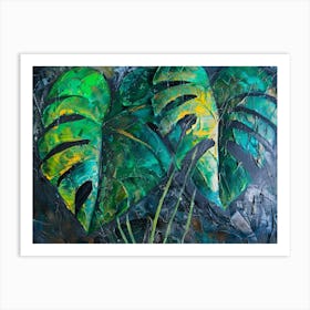 Monster Leaves 6 Art Print