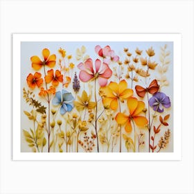 Blossoms Of The Meadow Art Print